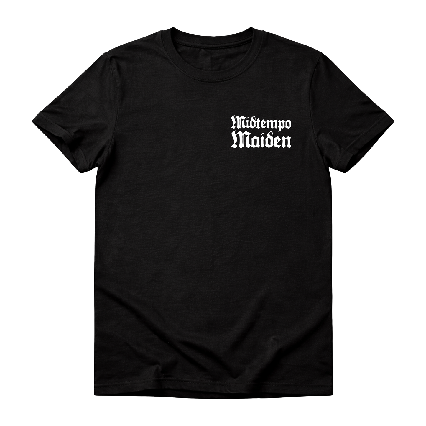 Black 'Midtempo Maiden' T-Shirt
